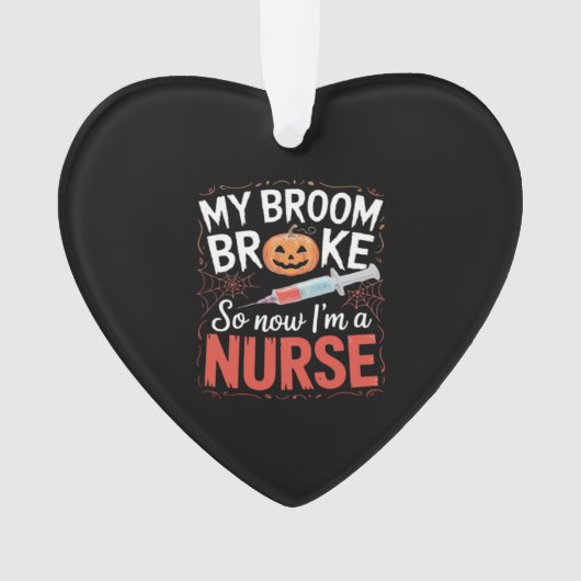 Nurse Funny Halloween Nursing Essential T-Shirt_1 Ornament (Vorderseite)