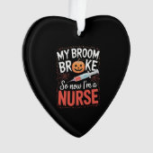 Nurse Funny Halloween Nursing Essential T-Shirt_1 Ornament (Vorderseite)