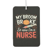 Nurse Funny Halloween Nursing Essential T-Shirt Autolufterfrischer (Vorderseite)