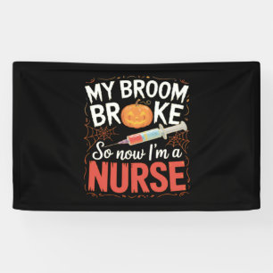 Nurse Funny Halloween Nursing Essential T - Shirt Banner