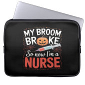 Nurse Funny Halloween Nursing Essential T - Shirt_ Laptopschutzhülle (Vorderseite)