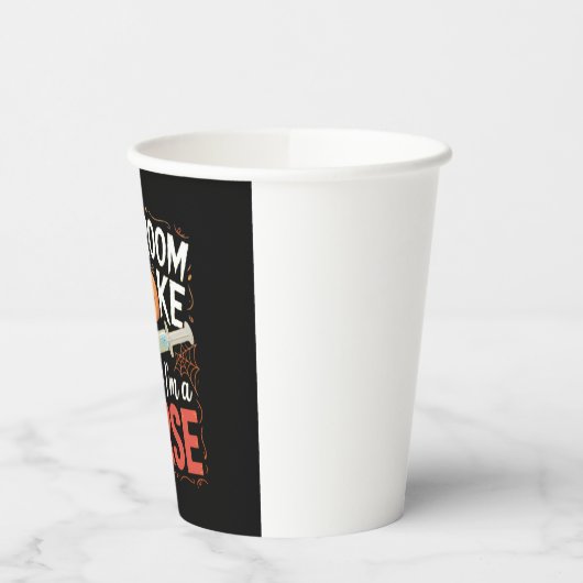 Nurse Funny Halloween Nursing Essential T - Shirt Pappbecher (Links)