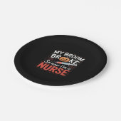 Nurse Funny Halloween Nursing Essential T - Shirt_ Pappteller (Schrägansicht)