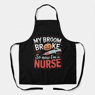 Nurse Funny Halloween Nursing Essential T - Shirt_ Schürze