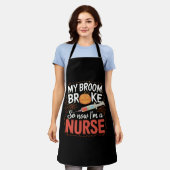 Nurse Funny Halloween Nursing Essential T - Shirt Schürze (Getragen)