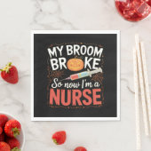 Nurse Funny Halloween Nursing Essential T - Shirt Serviette (Beispiel)