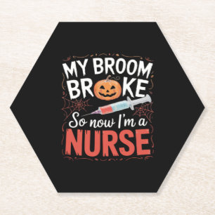 Nurse Funny Halloween Nursing Essential T - Shirt_ Untersetzer
