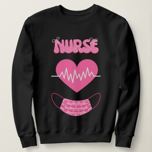nurse funny quotes sweatshirt (Design vorne)