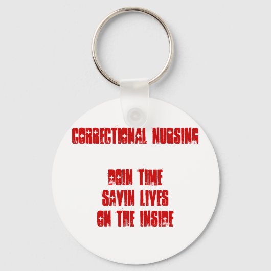 Nurse-Funny Schlüsselanhänger (Vorderseite)