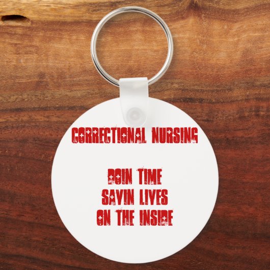 Nurse-Funny Schlüsselanhänger (Vorderseite)