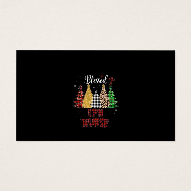 Nurse Geschenk gesegnet LPN Nurse (Vorderseite)
