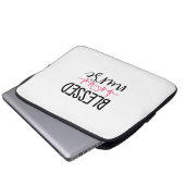 Nurse Geschenk gesegnete Krankenschwester Laptopschutzhülle (Vorne Knopf)