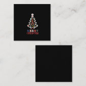 Nurse Geschenk Mery Christmas Mitteilungskarte (Vorne/Hinten)