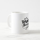 Nurse Geschenk Trauma Königin Kaffeetasse (Vorderseite Links)