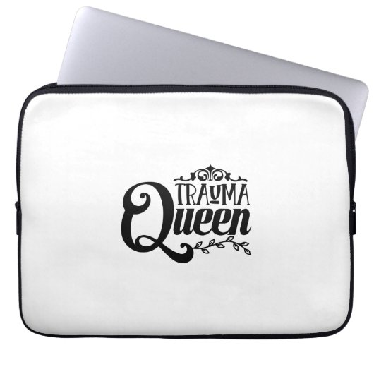 Nurse Geschenk Trauma Königin Laptopschutzhülle (Vorderseite)