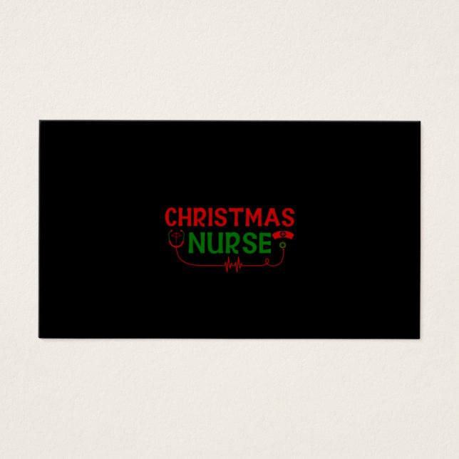 Nurse Geschenk Weihnachtskrankheit (Vorderseite)