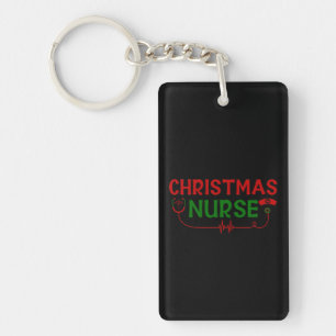 Nurse Geschenk Weihnachtskrankheit Schlüsselanhänger