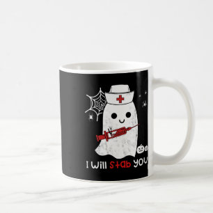 Nurse Ghost ich wird Ihnen Spaß Halloween Geschenk Kaffeetasse