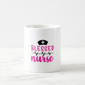 Nurse Gift | Blessed Nurse Kaffeetasse (Mittel)