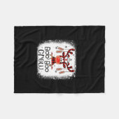 Nurse Gift Boo Boo Crew Fleecedecke (Vorderseite (Horizontal))