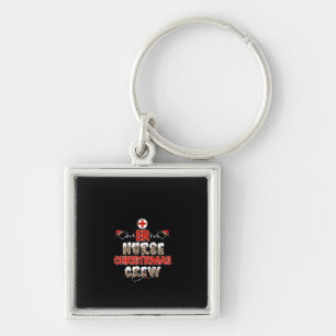 Nurse Gift Er Nurse Weihnachtsfeierliche Crew Schlüsselanhänger