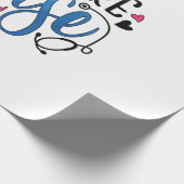 Nurse Gift | Future Nurse Geschenkpapier (Ecke)