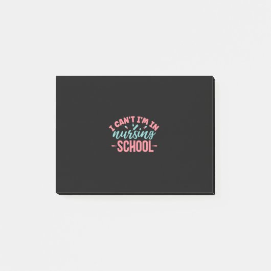 Nurse Gift | I Am In Nursing School Post-it Klebezettel (Vorderseite)