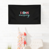 Nurse Gift | I Love Nursing Banner (Insitu)