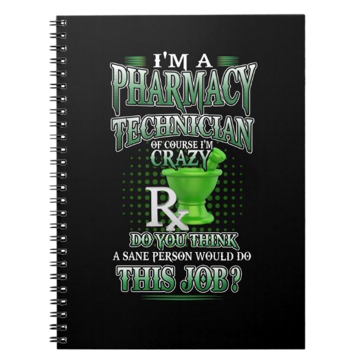 Nurse Gift I’m A Pharmacy Technician Notizblock (Vorderseite)