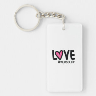 Nurse Gift Liebe Nurselife Schlüsselanhänger