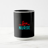 Nurse Gift | Love Nurse Tasse (Zentrum)