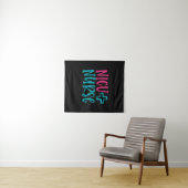 Nurse Gift | NICU Nurse Wandteppich (Beispiel (Horizontal))