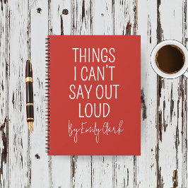 Nurse Gift Notebook, Funny Custom Medical Journal Notizblock