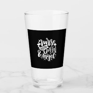 Nurse Gift Nurse Both Queen And Angels Glas