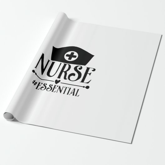 Nurse Gift Nurse Essential Geschenkpapier (Ungerollt)