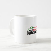 Nurse Gift Nurse gesegnet Kaffeetasse (Vorderseite Links)