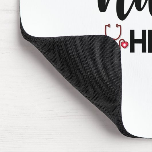 Nurse Gift Nurse Hero Mousepad (Ecke)