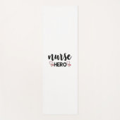 Nurse Gift Nurse Hero Yogamatte (Vorderseite)