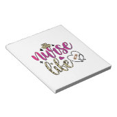 Nurse Gift Nurse Libe Notizblock (angewinkelt)