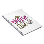 Nurse Gift Nurse Libe Notizblock (Rechte Seite)