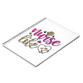 Nurse Gift Nurse Libe Notizblock (Linke Seite)