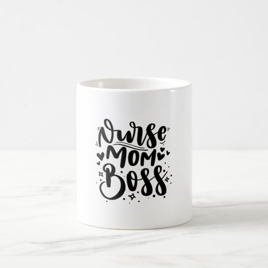 Nurse Gift Nurse Mama Boss Kaffeetasse (Mittel)