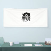 Nurse Gift Nurse On Duty Banner (Messe)