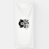 Nurse Gift Nurse On Duty Banner (Vertikal)
