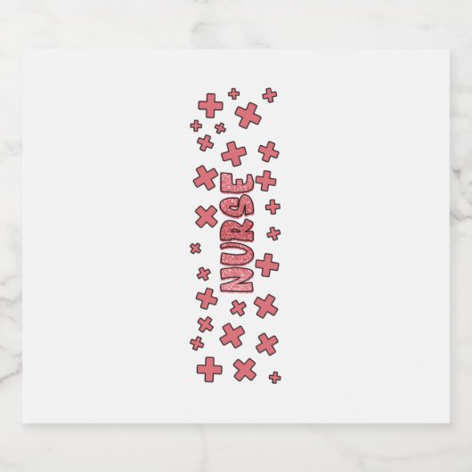 Nurse Gift Nurse Pen Wrap Bundle Bierflaschenetikett (Einzelnes Label)
