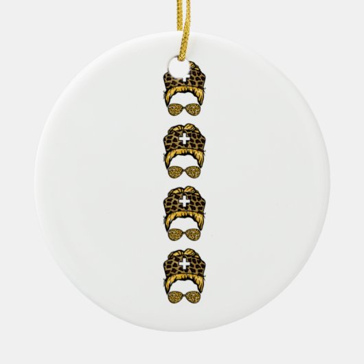 Nurse Gift Nurse Pen Wrap Bundle Keramik Ornament (Vorne)