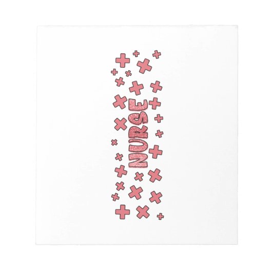 Nurse Gift Nurse Pen Wrap Bundle Notizblock (Vorderseite)