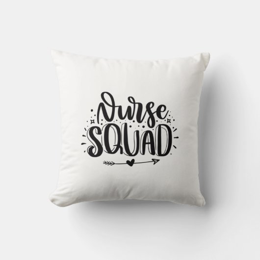 Nurse Gift Nurse Squad Kissen (Vorderseite)