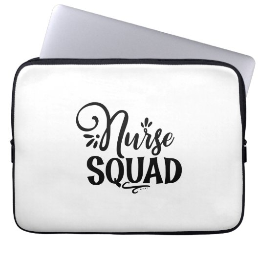 Nurse Gift Nurse Squad Laptopschutzhülle (Vorderseite)