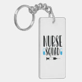 Nurse Gift Nurse Squad Schlüsselanhänger (Vorderseite links)